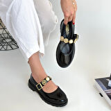 Okira Siyah Rugan Oxford Ayakkabı - Lisinya