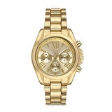 Zarif Ve Şık Özel Tasarım Roma Rakam Detaylı  Metal kadın Kol Saati (gold) ( Lisinya )