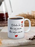 Baskılı Kupa Bardak Seramik Mug - Anladımki herşey sesin