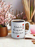 Baskılı Kupa Bardak Seramik Mug - Anladımki herşey sesin