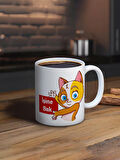 Baskılı Kupa Bardak Seramik Mug - İşine Bak