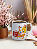 Baskılı Kupa Bardak Seramik Mug - İşine Bak