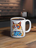 Baskılı Kupa Bardak Seramik Mug - No
