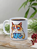 Baskılı Kupa Bardak Seramik Mug - No