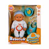 Bebelou Yemek Zamanı Sesli Bebek Seti 35 cm / +3 yaş FABBATOYS