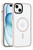 Mkorayavm Apple iPhone 13 Uyumlu Magsafe Şarj Özellikli Lens Korumalı Kapak