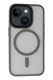 Mkorayavm Apple iPhone 15 Uyumlu Magsafe Şarj Özellikli Lens Korumalı Kapak