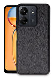 Mkorayavm Xiaomi Redmi 13C Leke Tutmayan İz Yapmayan Estetik Tasarım Deri Kılıf 