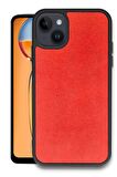 Mkorayavm iPhone 13 Leke Tutmayan İz Yapmayan Estetik Tasarım Deri Kılıf 
