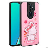Mkorayavm Oppo A9 2020 TPU Malzemeli Kabartmalı İkonik Figürlü  Silikon Kapak