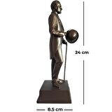 Şapkalı Atatürk Heykeli Biblo - Büyük Boy