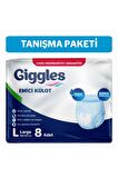 Yetişkin Emici Külot Large 8'li 1 Paket 8 Adet