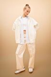 DeFacto Gabardin Pantolon Straight Fit Standart Boy Yüksek Bel Kargo Cepli B0625AX24SPBG359