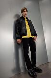 DeFacto Erkek Çocuk Straight Fit Düz Paça Cepli Siyah Basic Düz Jean Pantolon C3682A824AUNM40