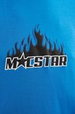 Erkek Macstar Flame Baskılı Oversize Tişört Lens