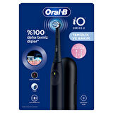 Oral-B iO 2 Şarjlı Diş Fırçası - Siyah, Seyahat Kabı ile