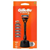 Gillette Fusion5 Tıraş Makinesi ve Yedek Bıçağı 5'li + Tıraş Bıçağı Standı