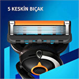 Gillette Fusion 5 Flexball Proglide Tıraş Makinesi + 4 Up Yedek Tıraş Bıçağı + Premium Stand