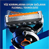 Gillette Fusion 5 Flexball Proglide Tıraş Makinesi + 4 Up Yedek Tıraş Bıçağı + Premium Stand
