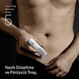 Braun Vücut Tıraş Makinesi Series 5, +6 Aksesuar, Su Geçirmez, BG5550