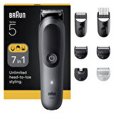 Braun Hepsi Bir Arada Series 5, 7’si 1 arada Tıraş Kiti, Keskin Bıçak, Vücut Tıraşı AIO5520