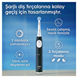 Oral-B iO 2 Siyah Diş Fırçası - Yeşil, Seyahat Kabı ile