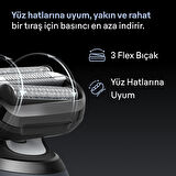 Braun Series 6 Elektrikli Tıraş Makinesi, Islak ve Kuru, Hassas Düzeltici Başlık, 62-B1200S