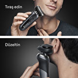 Braun Series 7 Elektrikli Tıraş Makinesi, Islak ve Kuru, Hassas Düzeltici Başlık, 72-G1200S