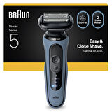Braun Series 5 Elektrikli Tıraş Makinesi, Islak ve Kuru, 52-A1000S