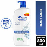 Head&Shoulders Klasik Bakım Kepek Karşıtı Şampuan 800ml