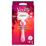 Gillette Venus ComfortGlide Sugarberry Kokulu Miami Kadın 5 Bıçaklı Tıraş Makinesi