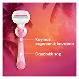 Gillette Venus ComfortGlide Sugarberry Kokulu Miami Kadın 5 Bıçaklı Tıraş Makinesi