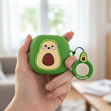 CaseOnn Samsung Galaxy Buds FE Kılıf Karakter Figürlü Avokado