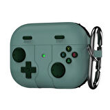 CaseOnn Samsung Galaxy Buds 3 Kılıf Retro GamePad Yeşil