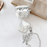 CaseOnn Samsung Galaxy Buds 3 FE Kılıf Işıltılı Kalp