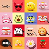 CaseOnn Samsung Galaxy Buds 3 FE Kılıf Karakter Figürlü Cookie Bear