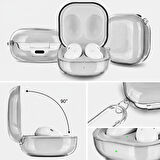 CaseOnn Samsung Galaxy Buds Live - Buds Pro Kılıf Figürlü Ayı Wnnie Şeffaf