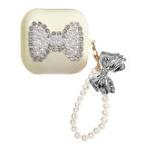 CaseOnn Samsung Galaxy Buds Live - Buds Pro Kılıf Figürlü 3D Taşlı Parlak Fiyonk