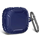 CaseOnn Samsung Galaxy Buds 2 - Buds 2 Pro Kılıf Darbe Emici Silikon Lacivert