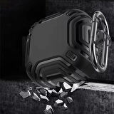 CaseOnn Samsung Galaxy Buds 2 - Buds 2 Pro Kılıf Darbe Emici Silikon Lila