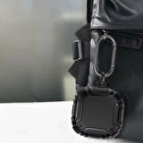 CaseOnn Samsung Galaxy Buds 2 - Buds 2 Pro Kılıf Darbe Emici Silikon Lila