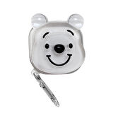 CaseOnn Samsung Galaxy Buds 2 - Buds 2 Pro Kılıf Figürlü Ayı Wnnie Şeffaf