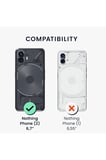 CaseOnn Nothing Phone 2 Kılıf Transparan Silikon Koruma Şeffaf