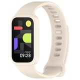 CaseOnn Xiaomi Smart Band 9 Active Kordon Tam Korumalı Spor Silikon Kordon Kayış Bej