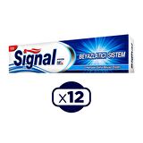 Signal Beyazlatıcı Sistem Diş Macunu 50 ml x 12 Adet