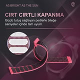 CaseOnn Honor Watch 4 Pro Kordon Hasır Kumaş Nylon Kayış Mavi