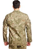Kara Kuvvetleri Yeni Kamuflaj Renkli Uzun Kollu Taktik Gomlek Long Sleeve Camouflage