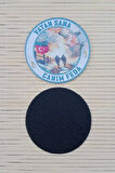 Vatan Sana Canim Feda 3D Termoplastik Silikon Kabartma Arma Pec Patch