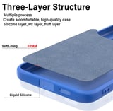 CaseOnn Xiaomi Poco X8 Pro Kılıf Kamera Korumalı Mikrofiber Astarlı Lansman Lacivert