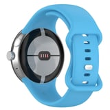 CaseOnn Google Pixel Watch Kordon Esnek Spor Silikon Kayış Mavi